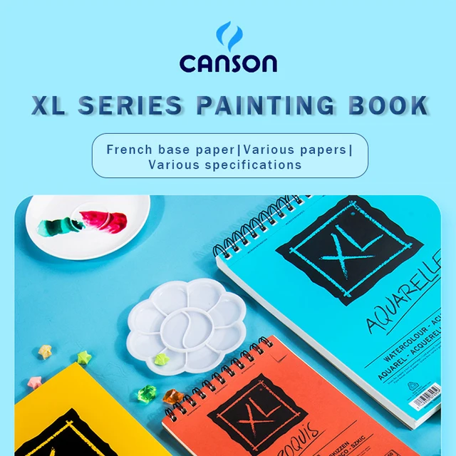 Canson XL Watercolor Paper Book AQUARELLE Coil Book 30Sheets 300g