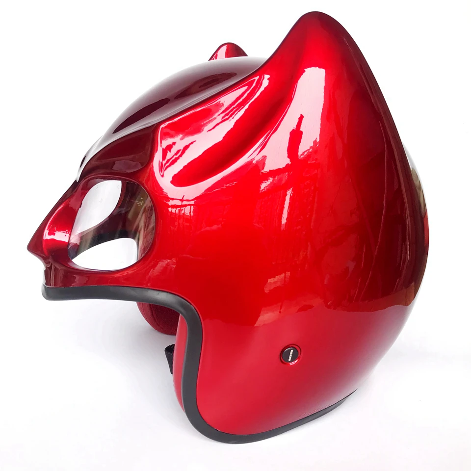 MASEI 616 шлем Бэтмена Темный рыцарь персонализированный мотоциклетный шлем половина шлем открытый шлем мотокросса 7 цветов