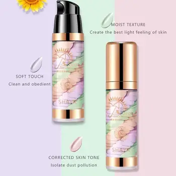 

3 Colors Makeup Face Primer Foundation Тональный Крем Lsating Oil Control Base Cream Pore Cover Concealer