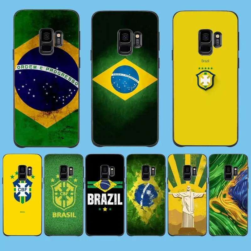 Чехол CBF с бразильским флагом для телефона Samsung Galaxy J200 J2 Prime Pro J6 2018 J250 J4 Plus J415 J5 J7 |