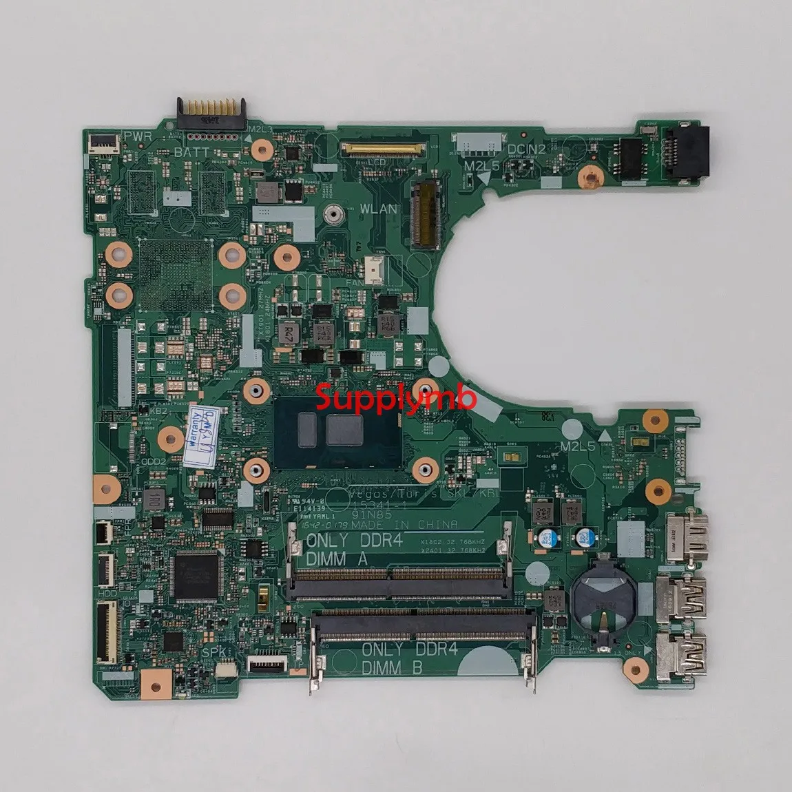 

CN-02HKXD 02HKXD 2HKXD w i5-7200U CPU Onboard 15341-1 91N85 for Dell Insprion 3568 3468 NoteBook PC Laptop Motherboard Tested