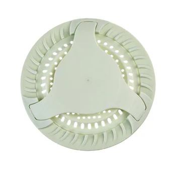 

Plastic Sink Strainer Filter Water Stopper Floor Drain Hair Catcher Bathtub Plug Bathroom Kitchen Basin Stopper Green
