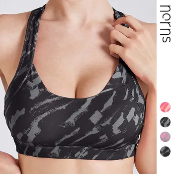 

Norns Beauty Back Without Steel Ring Sports Bra Buckle Professional Camouflage Fitness Underwear Yoga