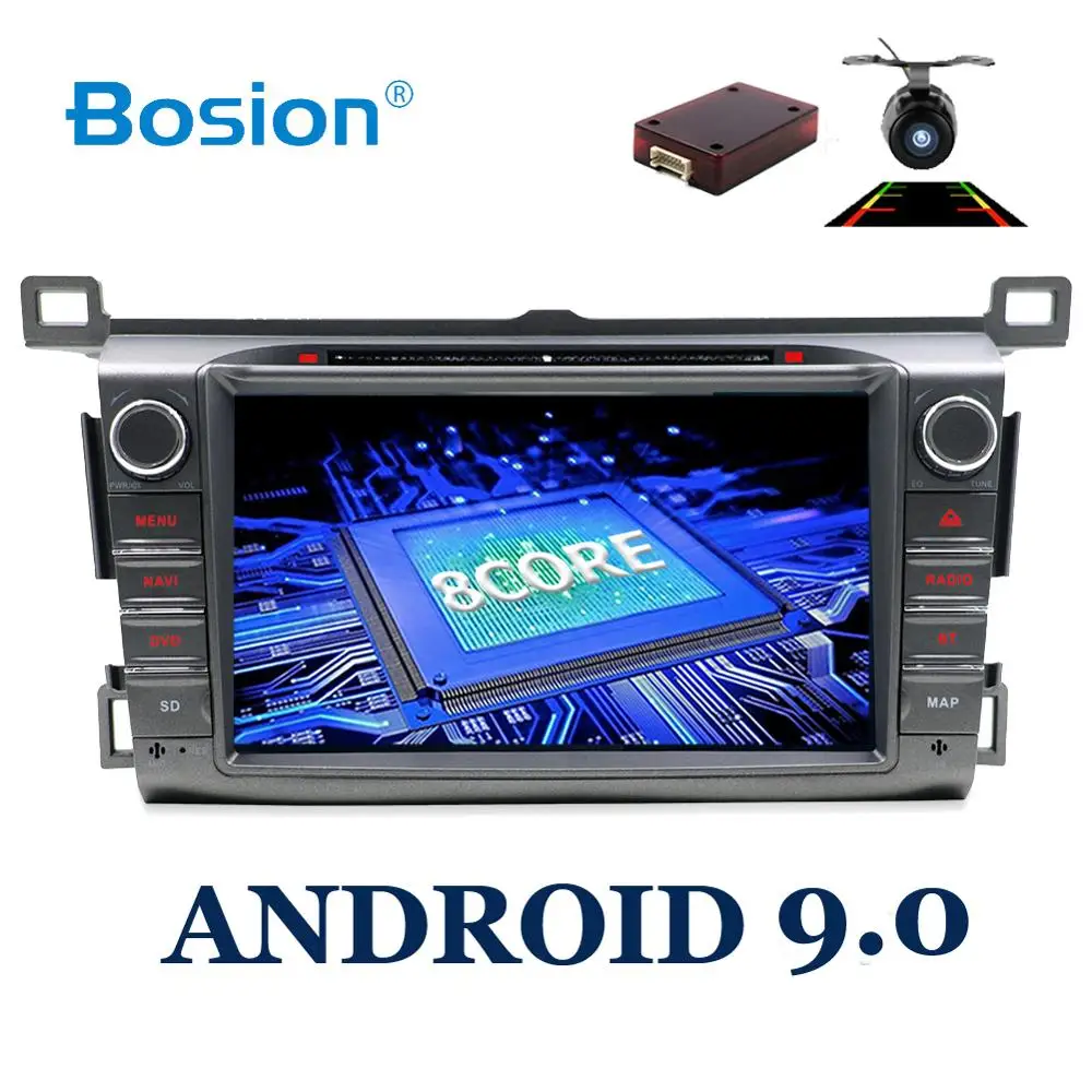Автомагнитола 2 din HD 8 ядер GPS Android 9 0 для Toyota RAV4 RAV 4 2013 2014 2015 2016|Мультимедиаплеер