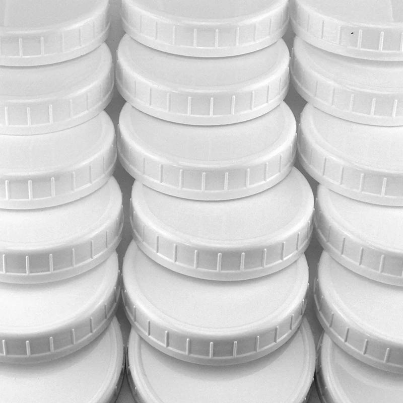 Горячие регулярные рот крышки для Mason Jar крышки пластиковые крышки для хранения для Mason консервные банки и многое другое, стандарт, диаметр 70 мм