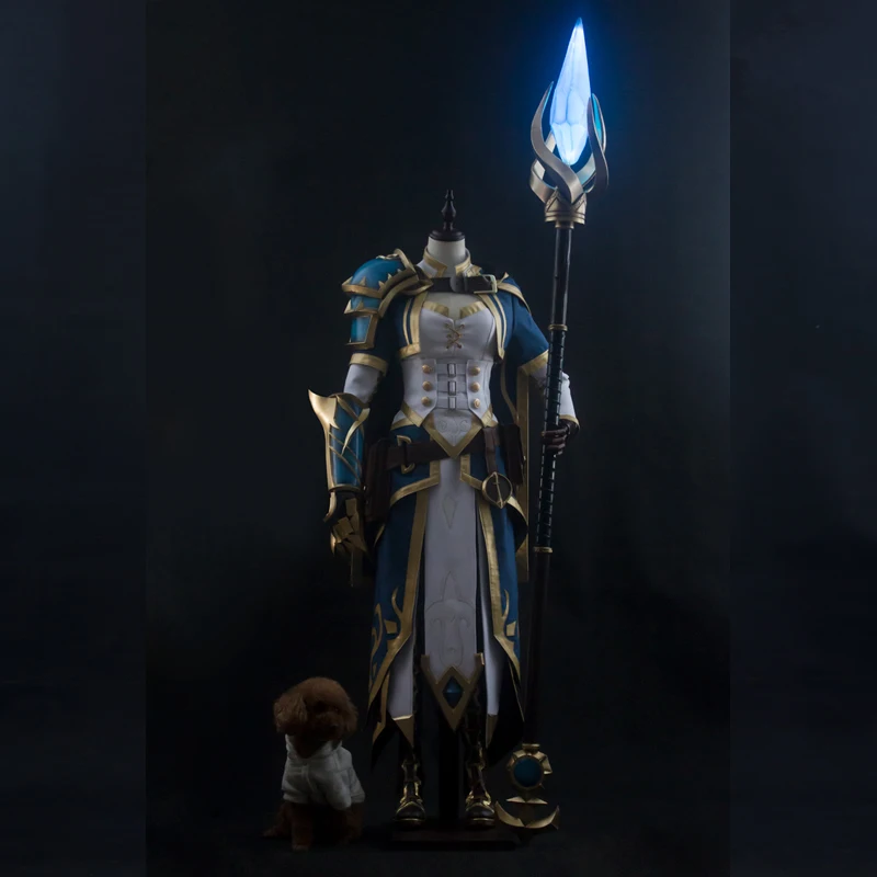 

WOW Cosplay Jaina Proudmoore cosplay costume Full set costume and props high quality private custom made