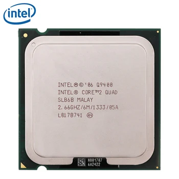 

INTEL CORE 2 QUAD-Core Q9400 Processor 2.66GHz 6MB L2 Cache FSB 1333 Desktop 95W LGA 775 CPU tested 100% working