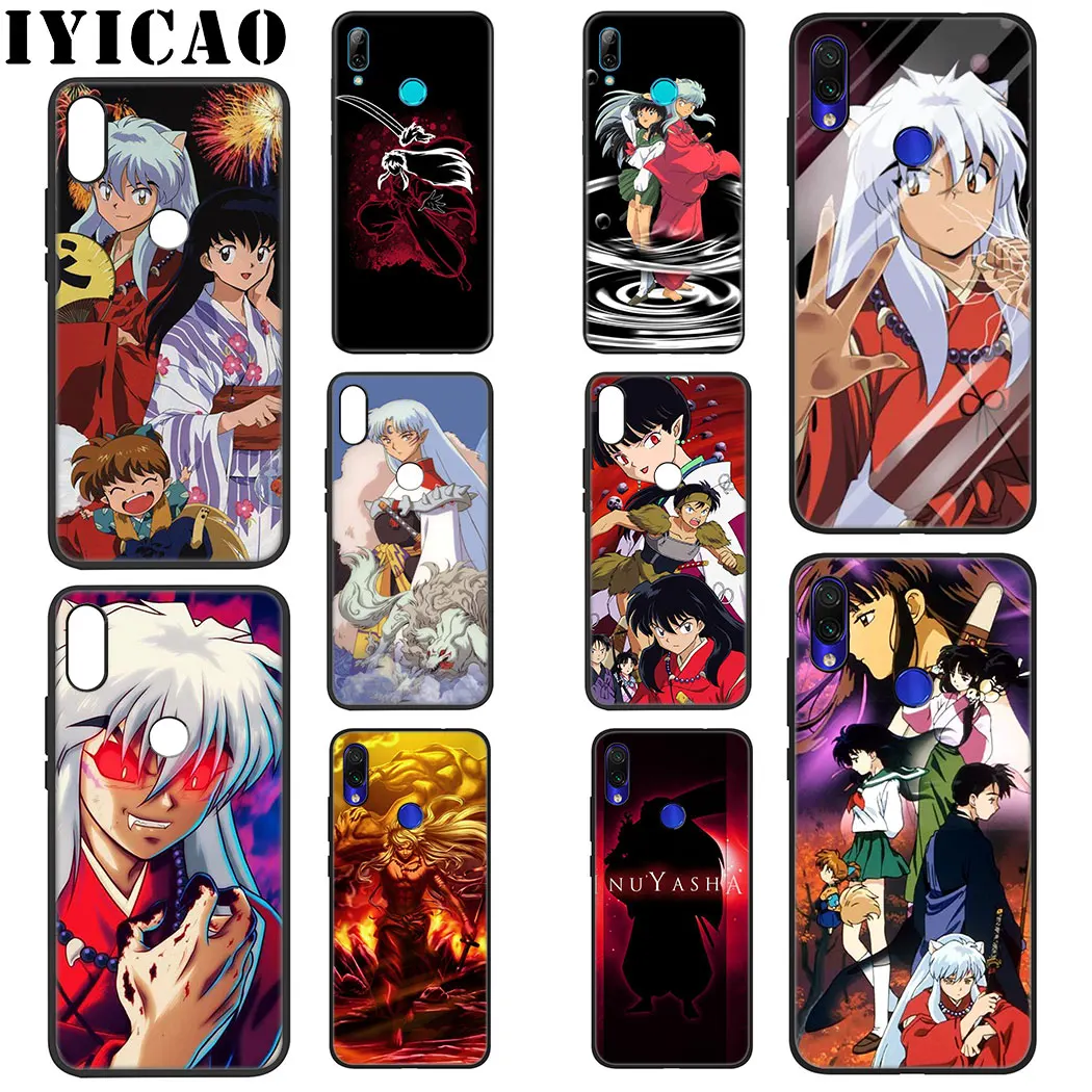 IYICAO Inuyasha Аниме Мягкий силиконовый чехол для Xiaomi Redmi Note 5 6 7 8 Pro 5A Prime 4X |