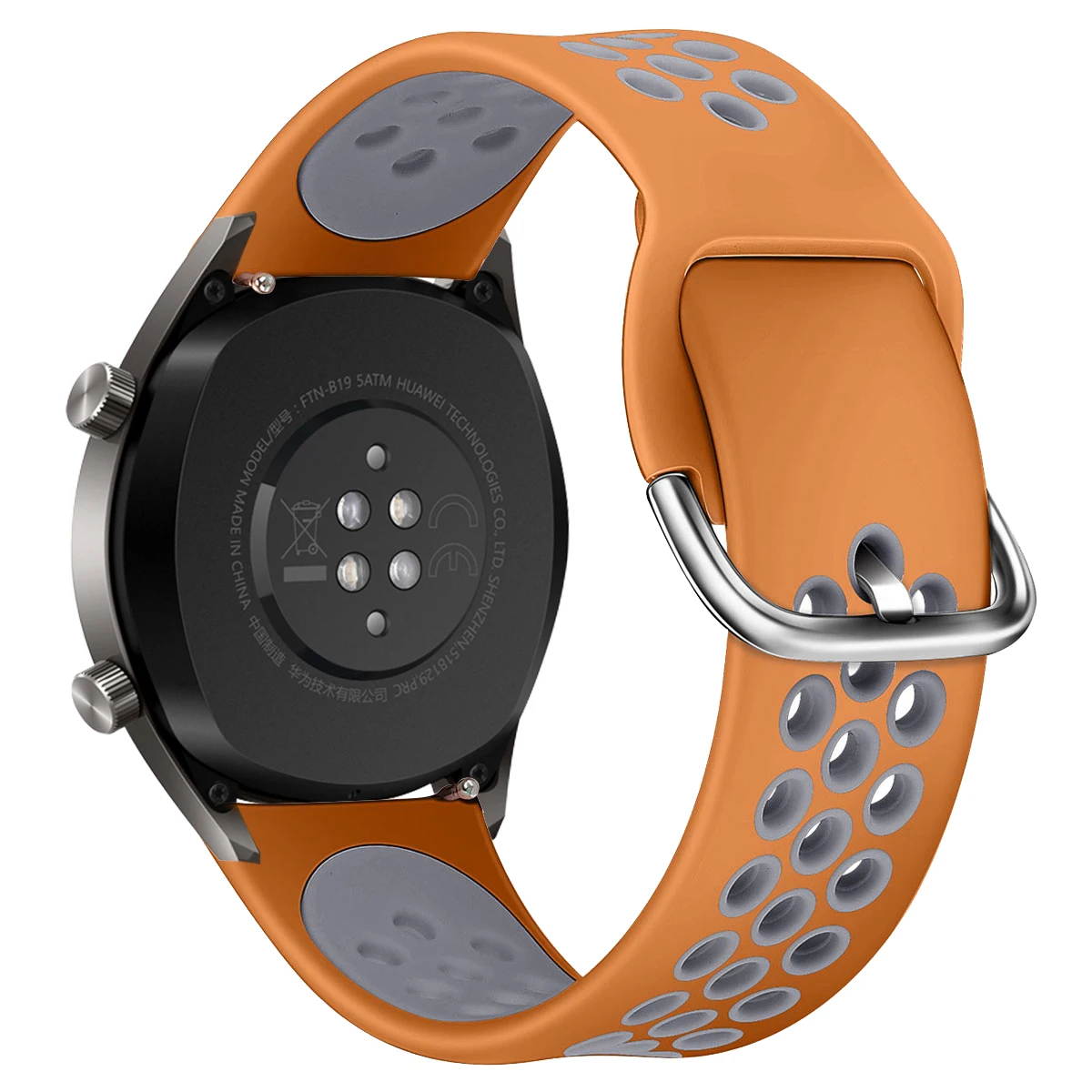 Для huawei Watch GT 2 ремешок 22 мм гибкий мягкий силиконовый Смарт-часы с заменой ремешка браслет для huawei Watch GT2