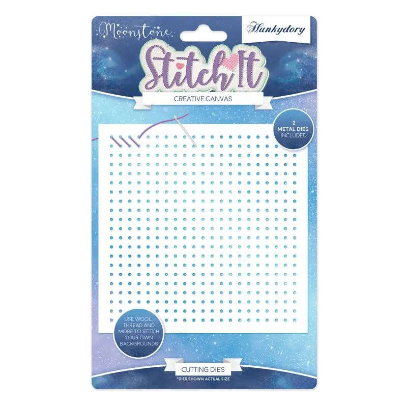 CH 2020 New Arrival Creative Canvas Stitched Metal Cutting Die DIY Scrapbooking Craft Embossing Making Stencil Template
