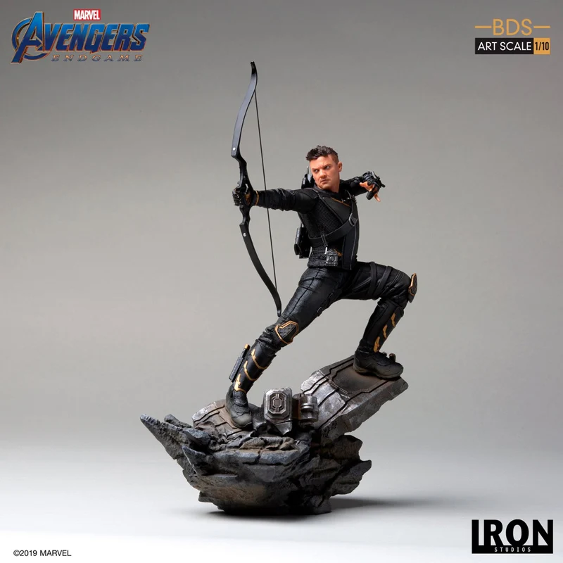 Мстители 4 Последняя Битва Hawkeye рука статуя 17,5 см* 14 см* 25 см подарки