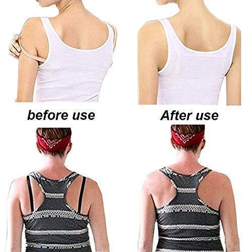 12Pcs Bra Strap Clip for Racerback Bra Strap Clips Bra Clips to Hide Straps  Plastic Bra Strap Clips for the back Anti-Slip Bra Straps Holder for