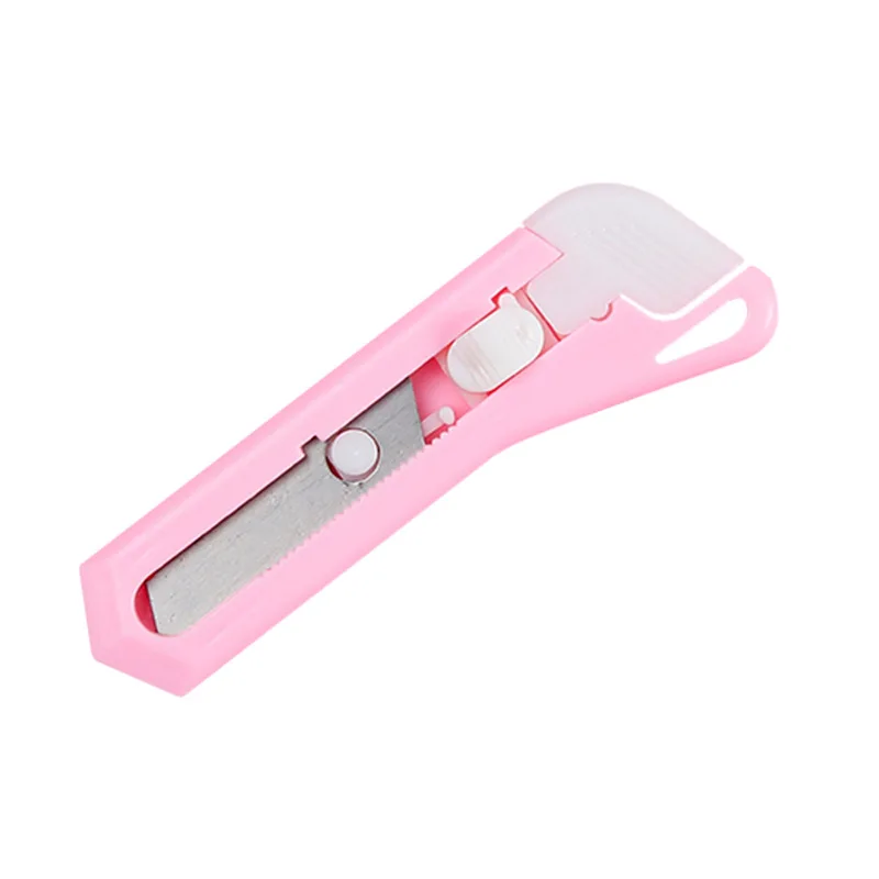 Mini Portable Utility Knife Art Cutter Stationery Express Delivery Box Opener Letter Opener Office Paper Knife Tools 1 Pcs