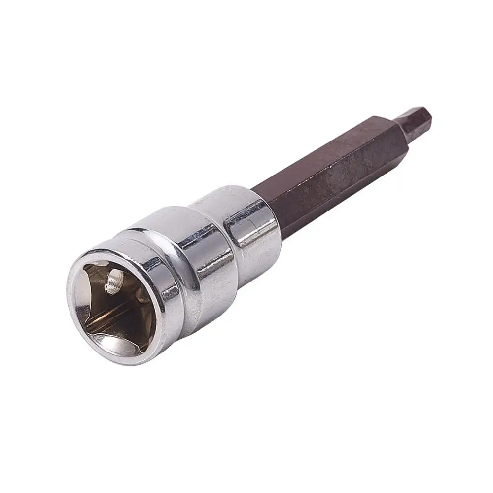 Utoolmart Новинка 1/" 100 мм длина привода шестигранные бит розетки набор H5~ H14 хром-ванадиевая сталь метрическая отвертка бит розетки