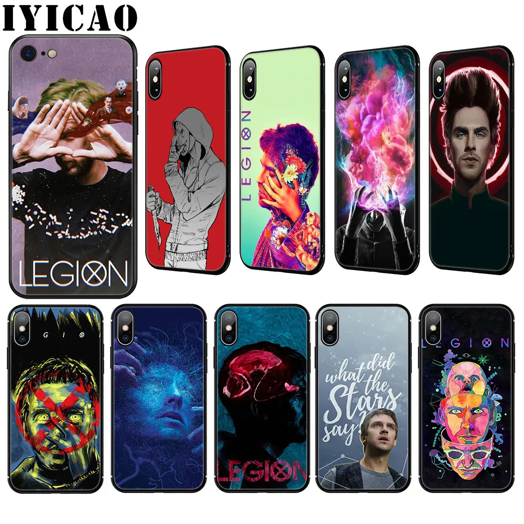 Мягкий силиконовый чехол Legion tv Series для iPhone 11 Pro Max XR X XS 8 7 6 6S Plus 5 5S SE |
