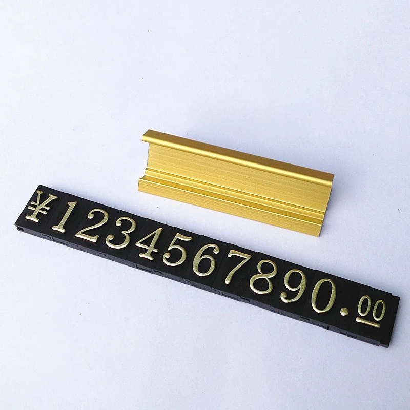 Cartellini Prezzi Regolabili - 170 Blocchetti Numerici Per Esposizione Negozio - Ideali Per Gioielli E Vendita - Foto 5