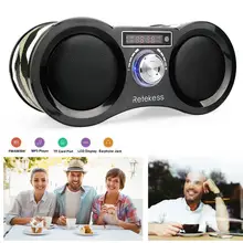 Retekess V113 fm-радио стерео Цифровой Радиоприемник динамик USB диск TF карта MP3 музыкальный плеер камуфляж+ пульт дистанционного управления