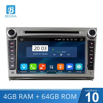 

Besina In dash Android 10.0 Car DVD Player For SUBARU OUTBACK 2008-2013 WiFi Stereo GPS 4G+64G Octa Cores 2 Din Car Radio Audio