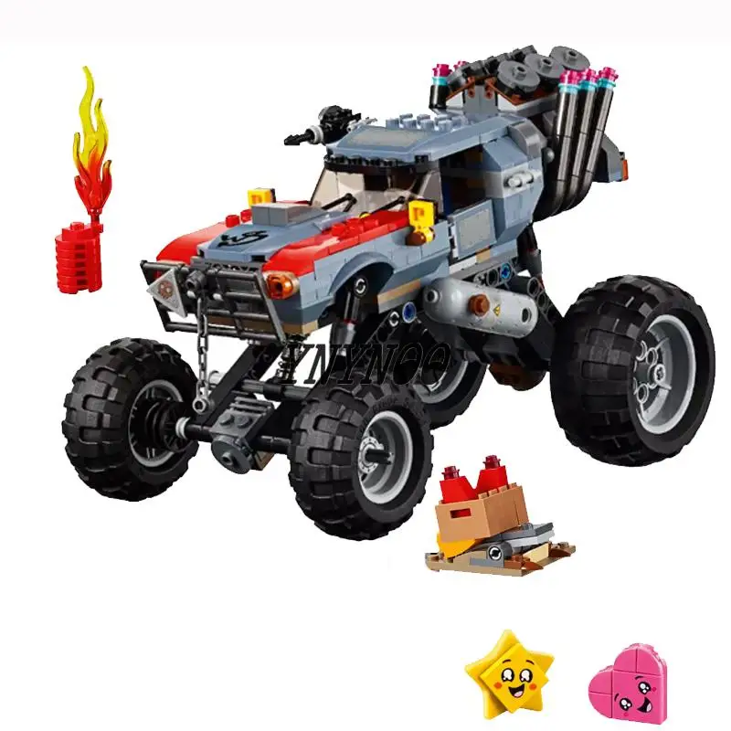 

Legoinglys Movie 2 technic Emmet And Lucy Escape Buggy Building Blocks Bricks Toys For Chlidren Christmas Gifts