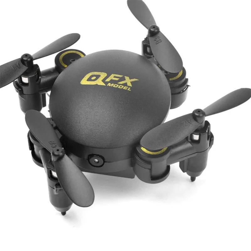 

Mini 4-Axis 2.4Ghz 0.3MP HD Camera Wifi Headless Mode Drone Folding Pocket Aircraft