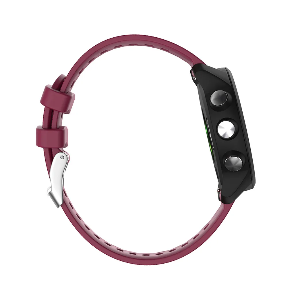 Ремешок для наручных часов Garmin Forerunner 245/245 м, ремешок для умных часов, силиконовый ремешок для мужчин, ремешок для наручных часов, спортивный браслет для женщин и мужчин, 19 октября