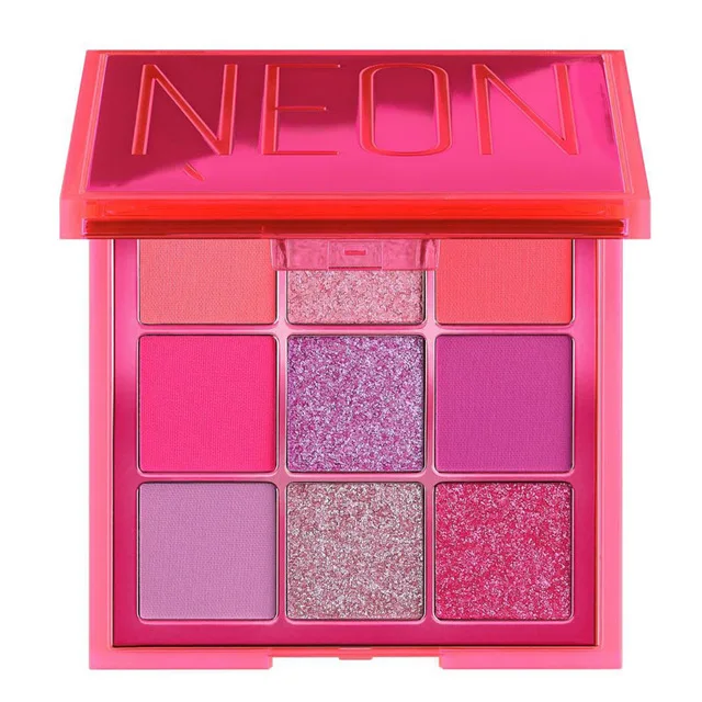 

9 Colors NEON Eyeshadow Pallete Long lasting Matte Glitter Eyeshadow Waterproof Luminous Eye Pigment Eye Shadow