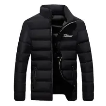 Veste de Golf pour Homme, manteau doux à fermeture éclair, doudoune de sport, décontractée, à la mode, chaud, haute qualité, pour l'automne et l'hiver 