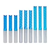 XCAN Corn Milling Cutter 6mm Shank Carbide PCB Milling Bit End Mill Nano Blue Coated CNC Router Bits For Engraving Machine ► Photo 2/6