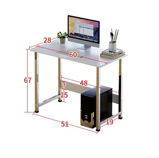 Biurko Lap Tafel scrivana Schreibtisch стенд стоящий Tafelkleed офисная мебель планшет ноутбук Меса стол компьютерный учебный стол - Цвет: Version K