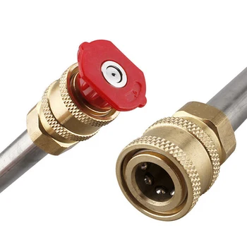 

Pressure Washer Jet Lance Spray Wand + 5 Nozzle Tips For Karcher K1 K2 K3 K4 -K7 1 X Spray Wand 5 X Nozzle