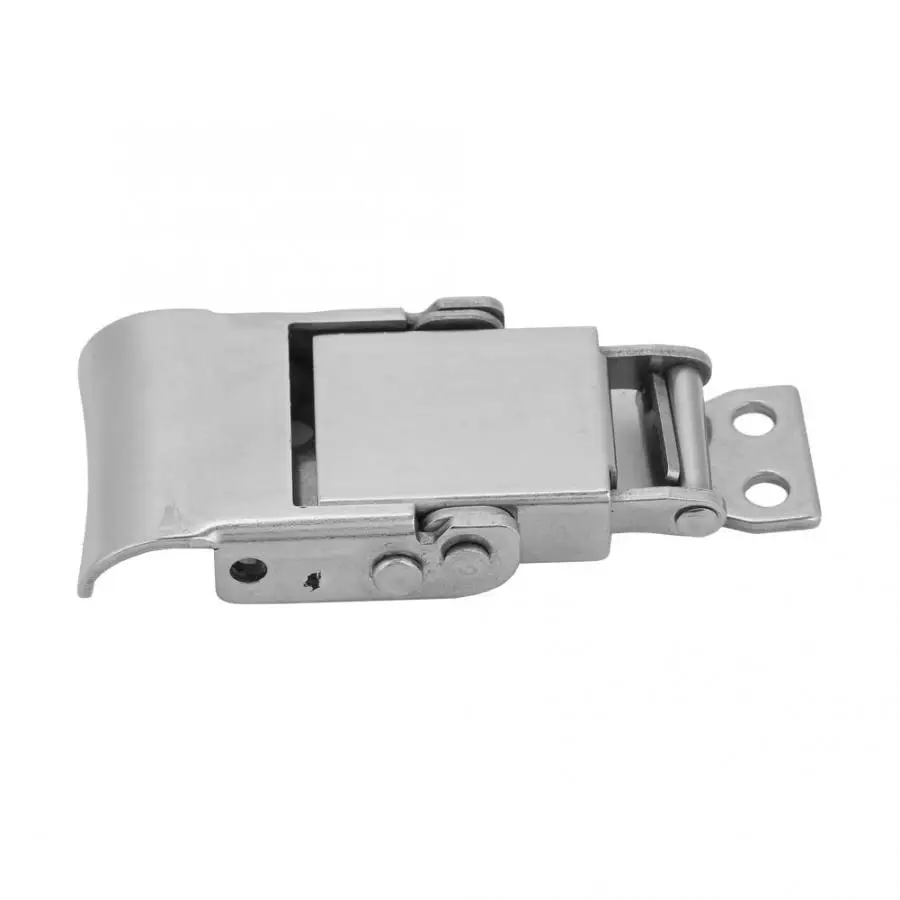 

Stainless Tool Box Latches Steel Hardware Cabinet Case Spring Loaded Latch Catch Toggle Hasp Applicable To All Kinds Of Box