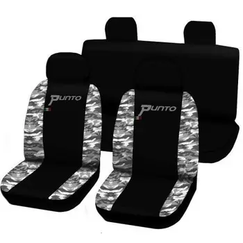 

COPRISEDILI AUTO SPECIFICHE FIAT PUNTO EVO FODERE NERO - MIMETICO CHIARO