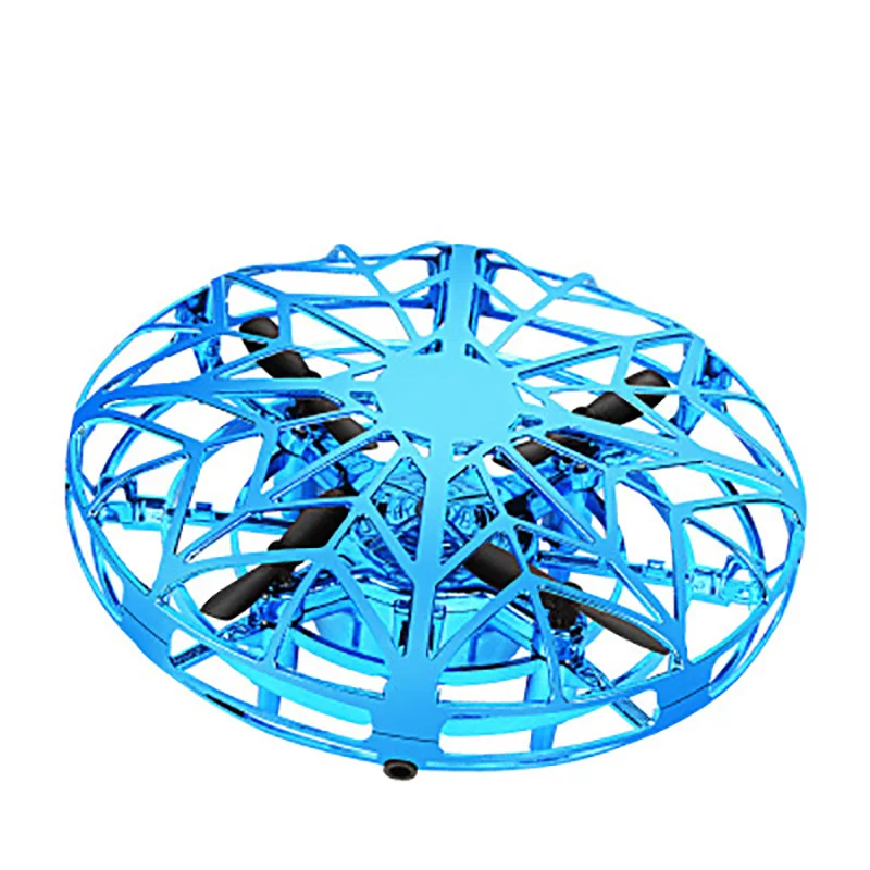 2020 New Mini Drone UFO Hand Operated RC  Quadrocopter Dron Infrared Induction Aircraft Flying Ball Toys For Kids helicopters