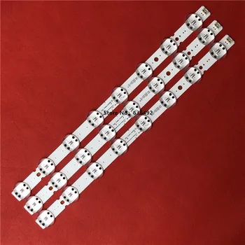 

445mm LED Strips 8leds for LG SSC_43UK65(LGO) _8LED_SVL430A62_REV1.0 43UK6500 43UK6750 LGD43062 HC430DQG-SLUR-A14X 43UK6500AUA