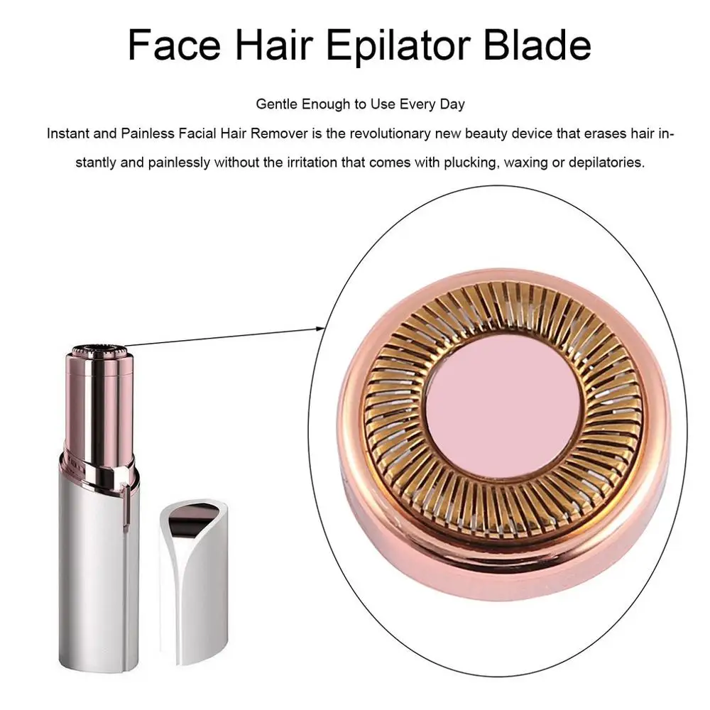 Kemei Women Electric Face Hair Epilator Blade Replacement Heads Hair