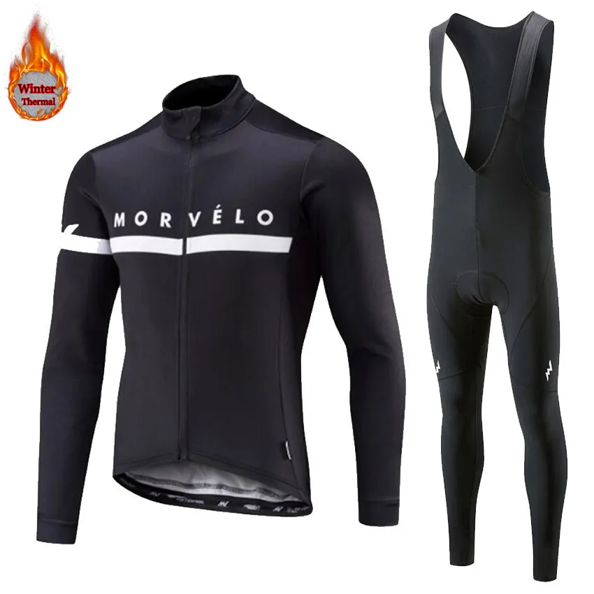 Ropa ciclismo теплый зима Термальность флис велосипедная одежда Для Мужчин's Велоспорт Джерси костюм для прогулок верховой езды на велосипеде, MTB Костюмы комбинезон, комплект