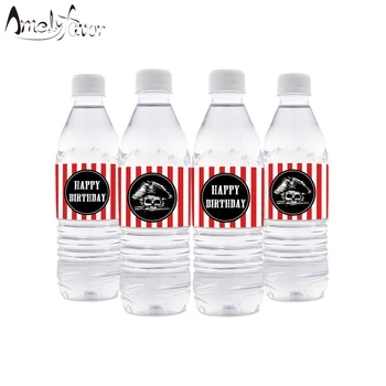 

Pirates Theme Party Bottle Labels Decoration Pirate Logo Birthday Event Party Decorations Supplies Personalized Bottle Wrapper