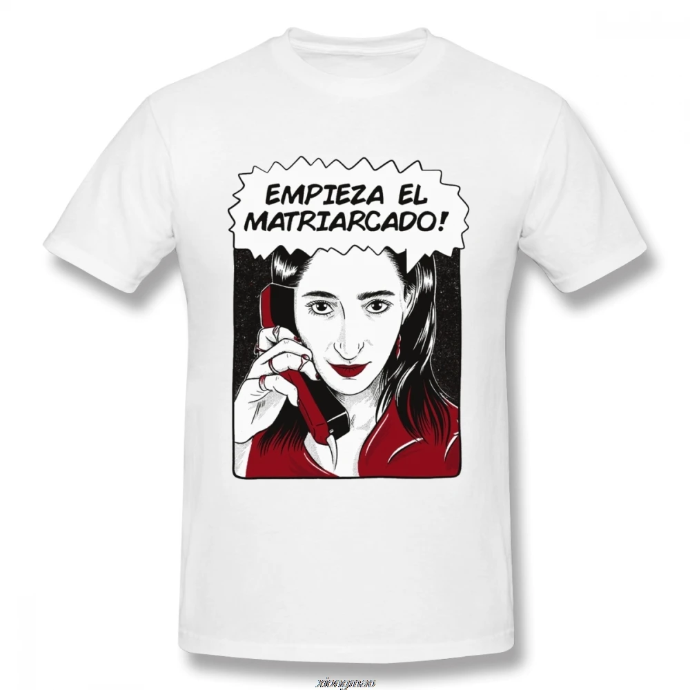 Nairobi The Matriarchy Begins Empieza El Matriarcado La Casa De Papel футболка Money Heist Organnic Homme|Футболки| |