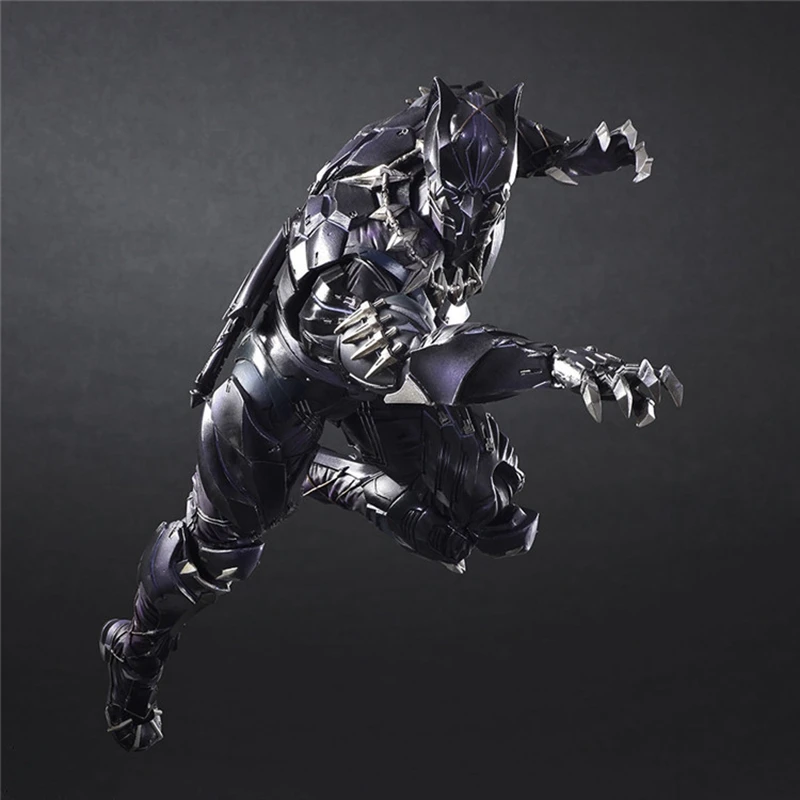 The Play Arts Черная пантера шарнирная кукла герои Marvel Tɼhalla/Черная Фигурки игрушки