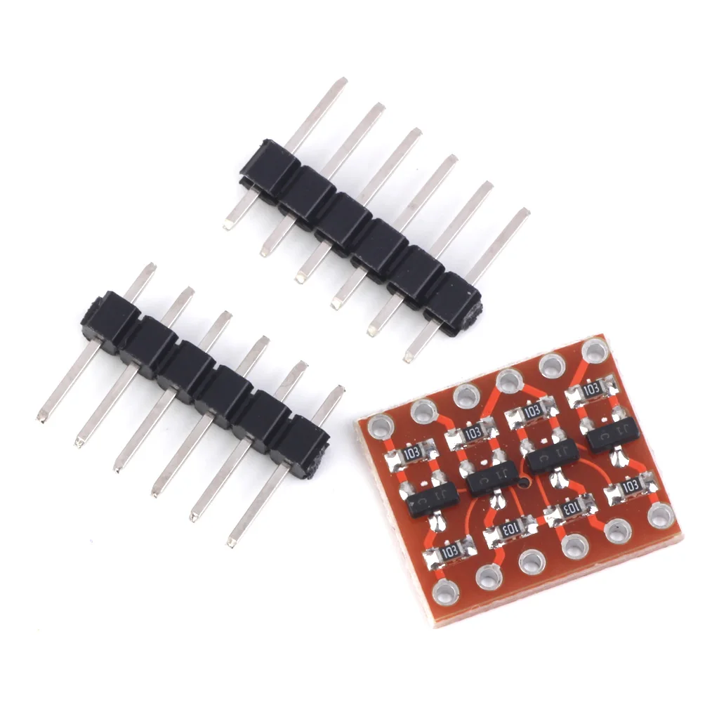 4 Channel Logic Converter Bidirectional Level Module Shifter 3.3 V-5v