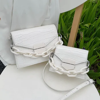 

Stone Pattern Mini PU Leather Crossbody Bags for Women 2020 Solid Color Shoulder Handbags Female Travel Cross Body Flap Bag