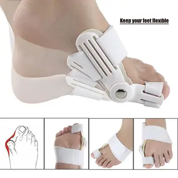 

Big Foot Bone Corrector Day/Night Splint Big Toe Protector Foot Pain Relief Valgus Correction Orthopedic Pedicure Foot Care