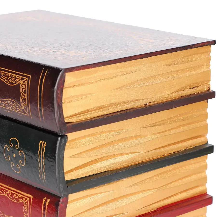 Профессиональные Ретро поддельные книги ювелирные изделия косметика хранения ожерелье с бусинами-кубиками Органайзер украшения(тип набор