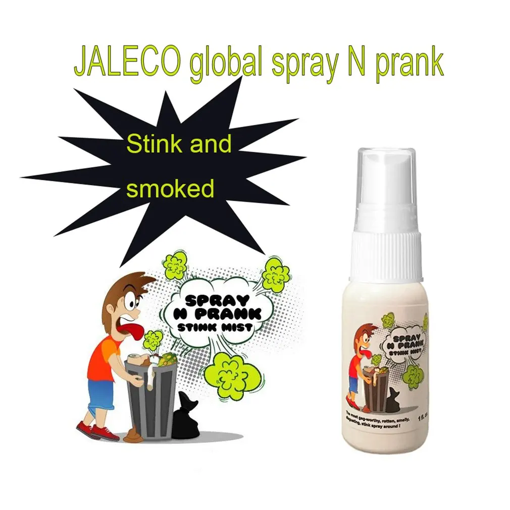 2019 NEW Funny Toys Global Spray Prank Stink Mist The Smelly Feet Gross Stinky Fart Sprays Great for Pranks