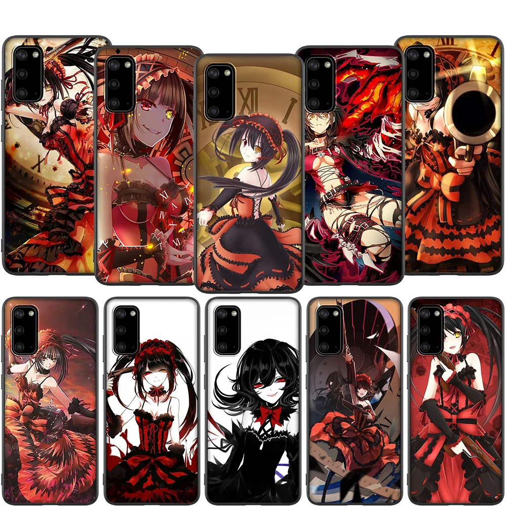 Lavaza DATE A LIVE Tokisaki Kurumi Soft Case for Samsung Note A3 A5 A6 A7 A8 A9 A10s A20s A30s A40s A50s 10 A70 8 9 J6 Plus | Мобильные
