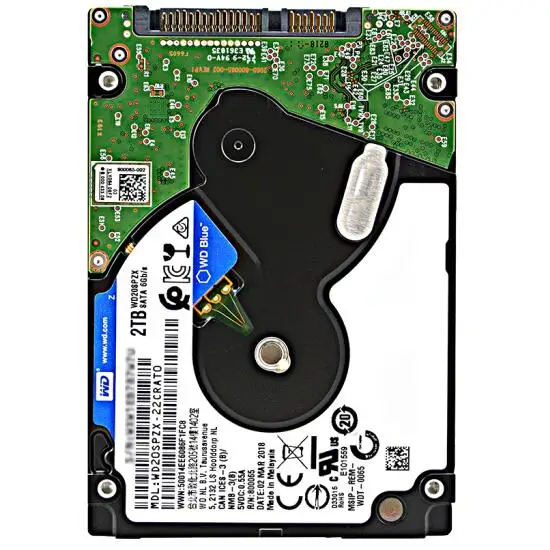 Для WD/western data WD20SPZX ТБ 2,5 дюймовый ноутбук механический жесткий диск 2t 5400 об/мин 128 м 7 мм