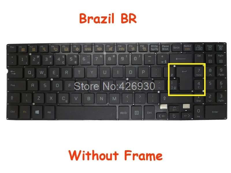 BR AR US GR клавиатура для LG 15N540 A C E F G H K 15ND540 U|Клавиатуры| |