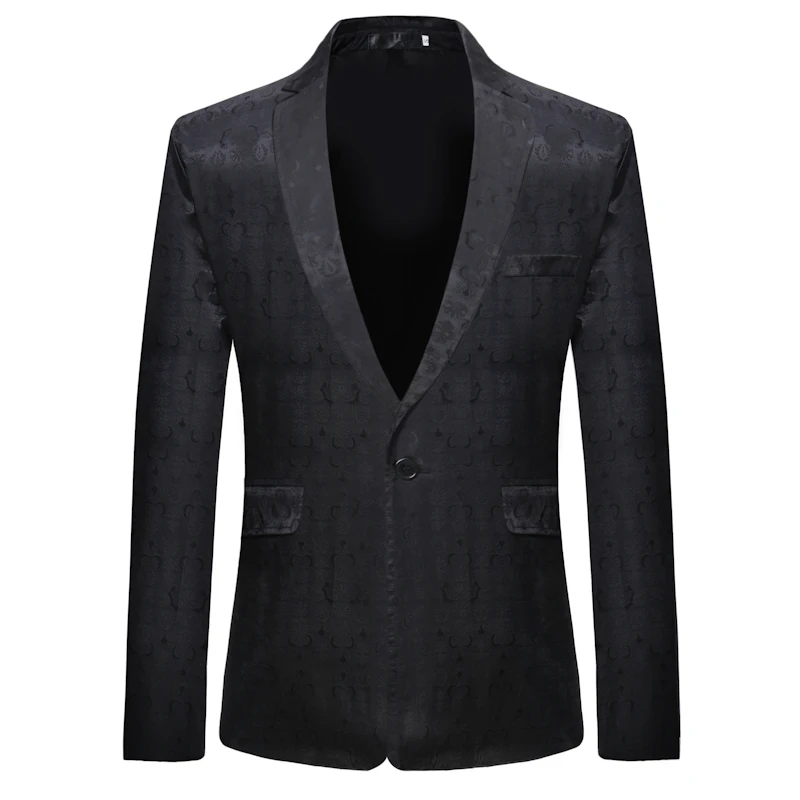 4 цвета Роскошный Блейзер с цветочным принтом Masculino Slim Fit Мужской Блейзер сценический костюм для DJ Singer Chaqueta Hombre костюм Блейзер