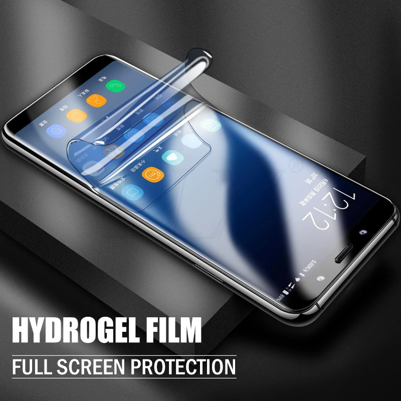 100D Гидрогелевая пленка для samsung Galaxy S8 S9 Plus S10 Plus Защитная пленка для экрана для samsung A50 A70 Note 8 9 S10e мягкая пленка не стекло