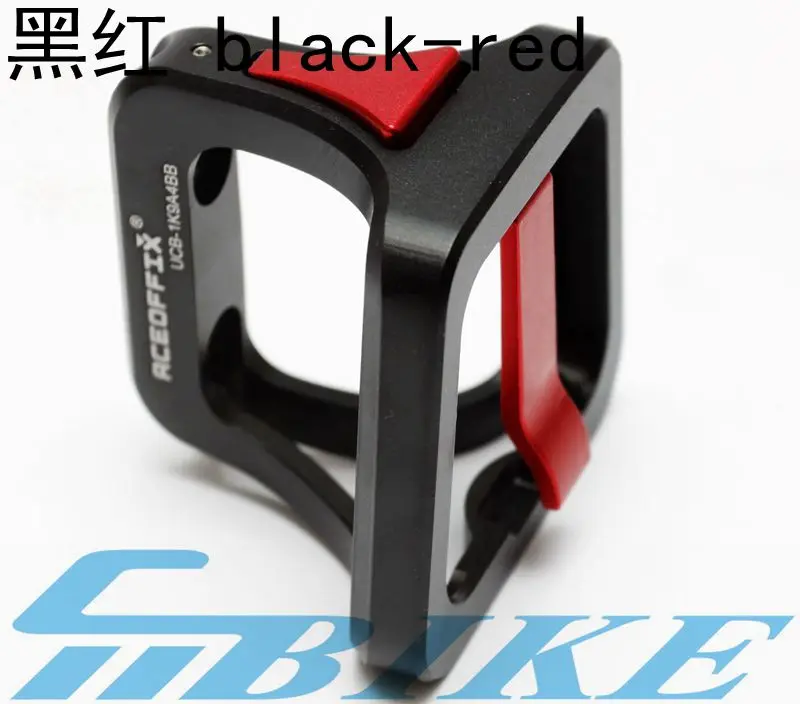 Black Red TWTOPSE держатель велосипедной сумки CNC Передняя переноска для Brompton складывающаяся велосипедная сумка блок пуш-вниз выпуск мульти-s Передняя переноска - Цвет: Black Red